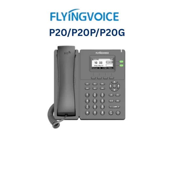 Flying voice P20/P20P/P20G Dual-line Business IP Phone